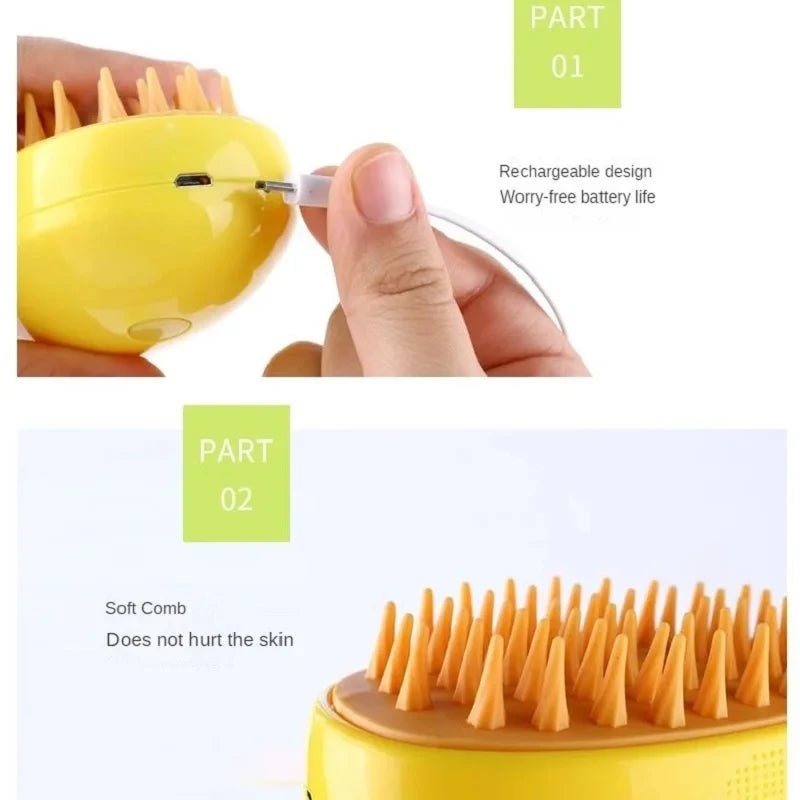 Pet Steam Brush - LightsBetter