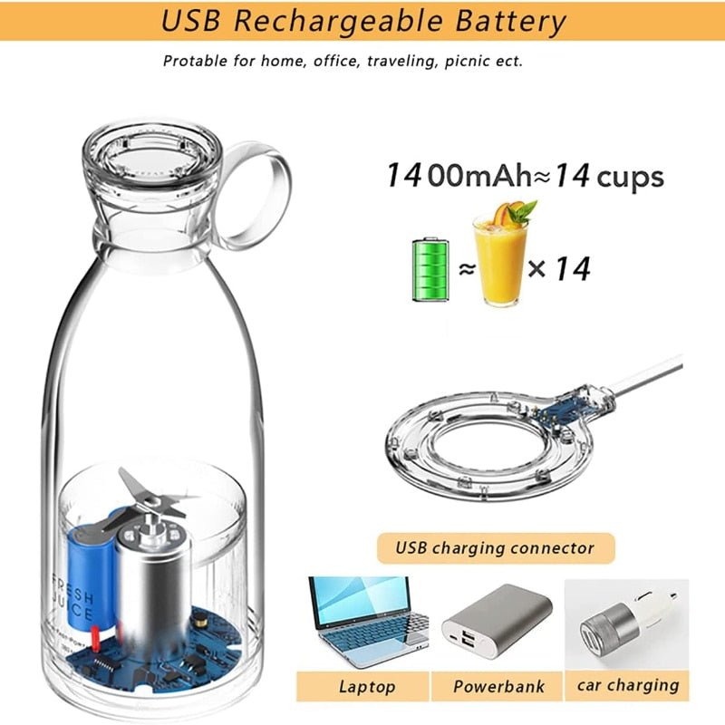 Portable Chargeable Blender - LightsBetter