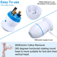 Thumbnail for Portable Electric Foot Grinder - LightsBetter