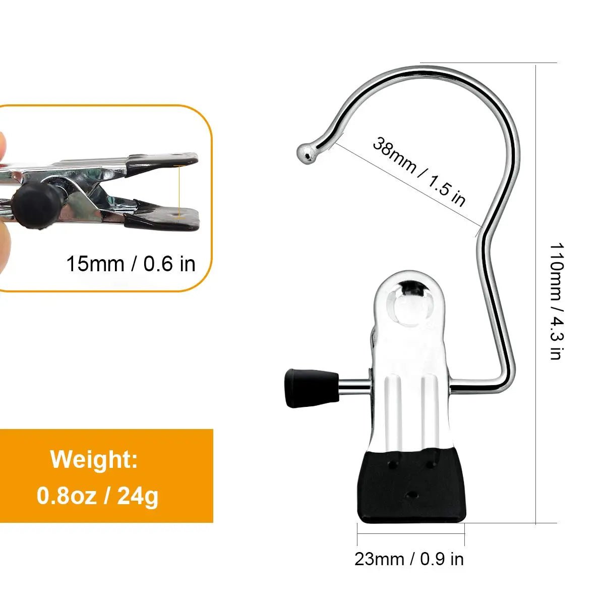 Portable Laundry Hooks - LightsBetter