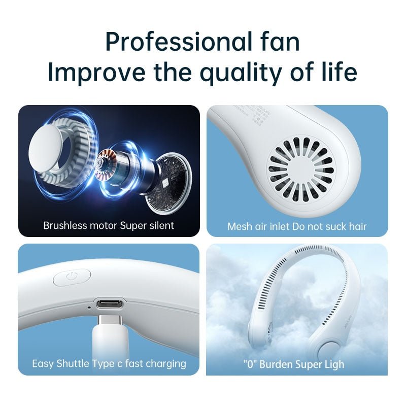 Portable Neck Fan - LightsBetter