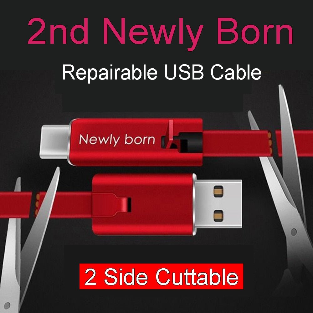 Repairable USB Cable - LightsBetter