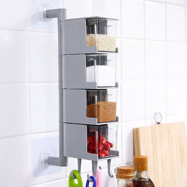 Rotatable Seasoning Rack - LightsBetter