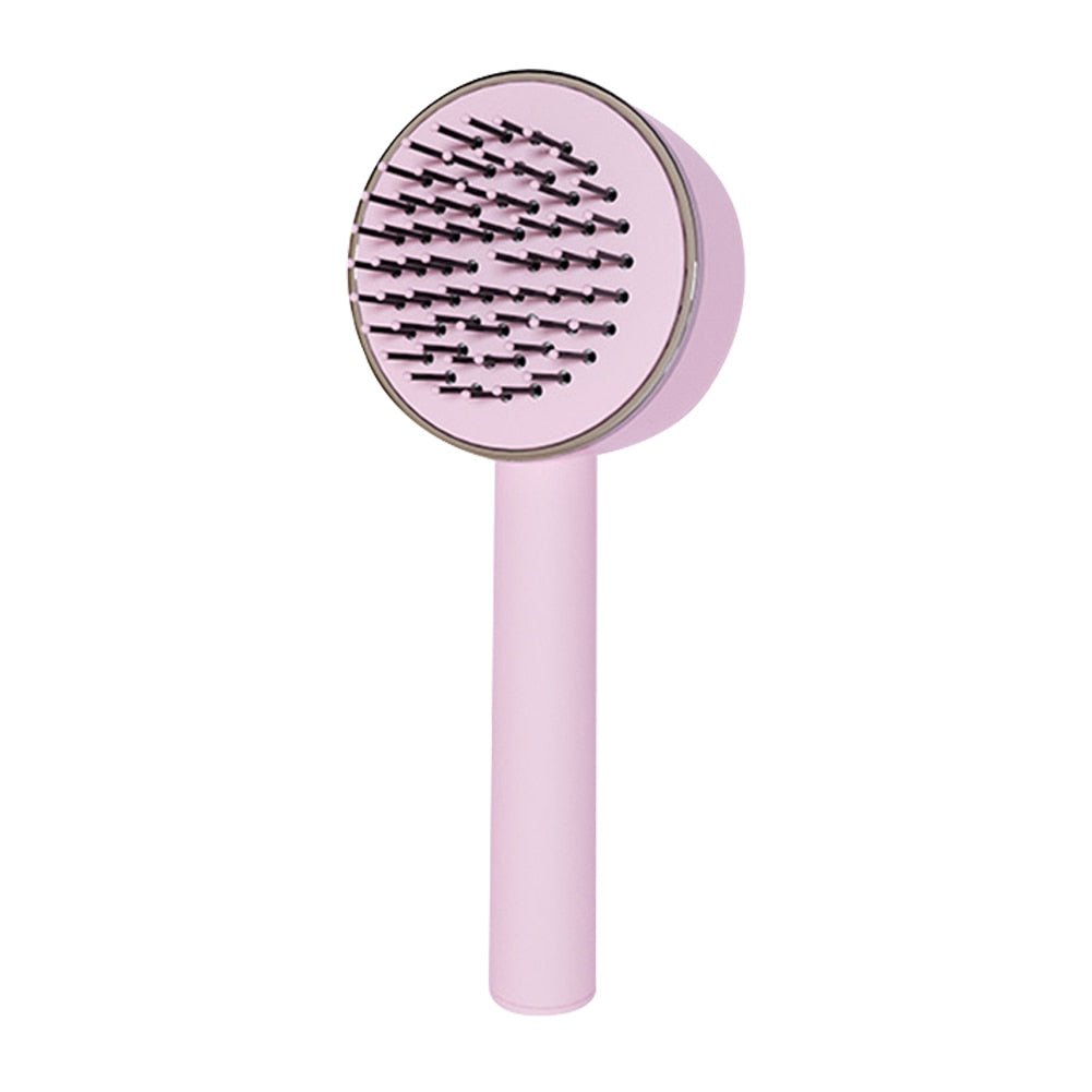 Self Cleaning Hair Brush - LightsBetter