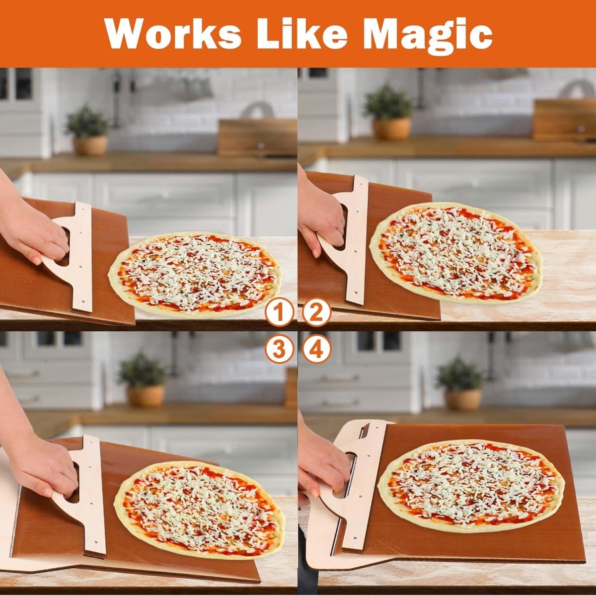 Slider Pizza Shovel - LightsBetter