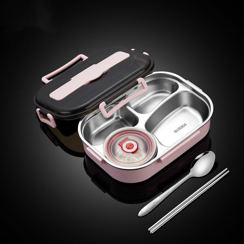 Stainless Steel Lunch Box - LightsBetter