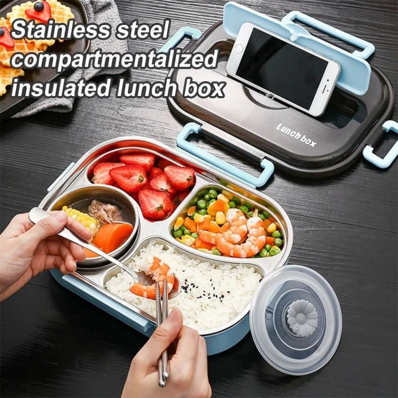 Stainless Steel Lunch Box - LightsBetter