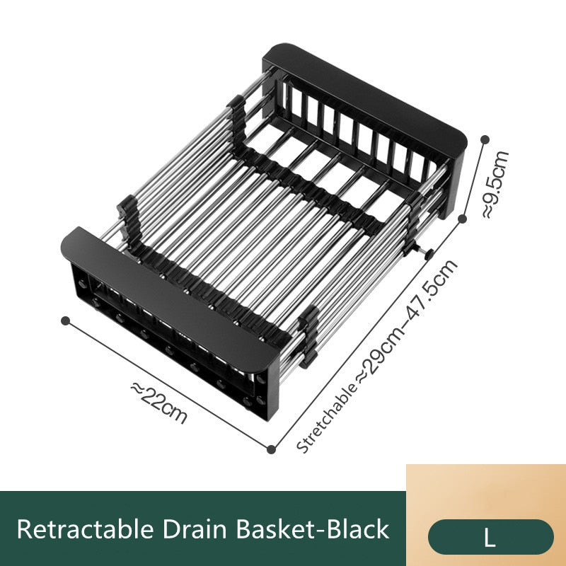 Stainless Steel Sink Basket - LightsBetter