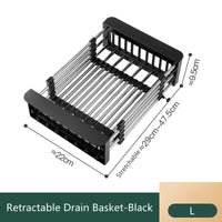 Thumbnail for Stainless Steel Sink Basket - LightsBetter