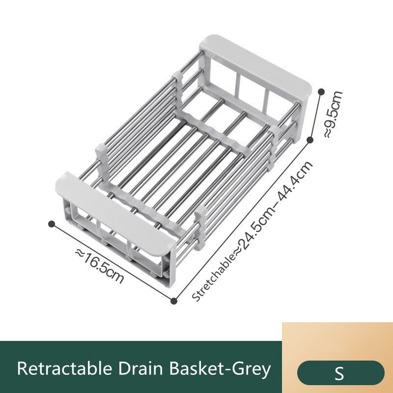 Stainless Steel Sink Basket - LightsBetter
