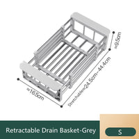 Thumbnail for Stainless Steel Sink Basket - LightsBetter