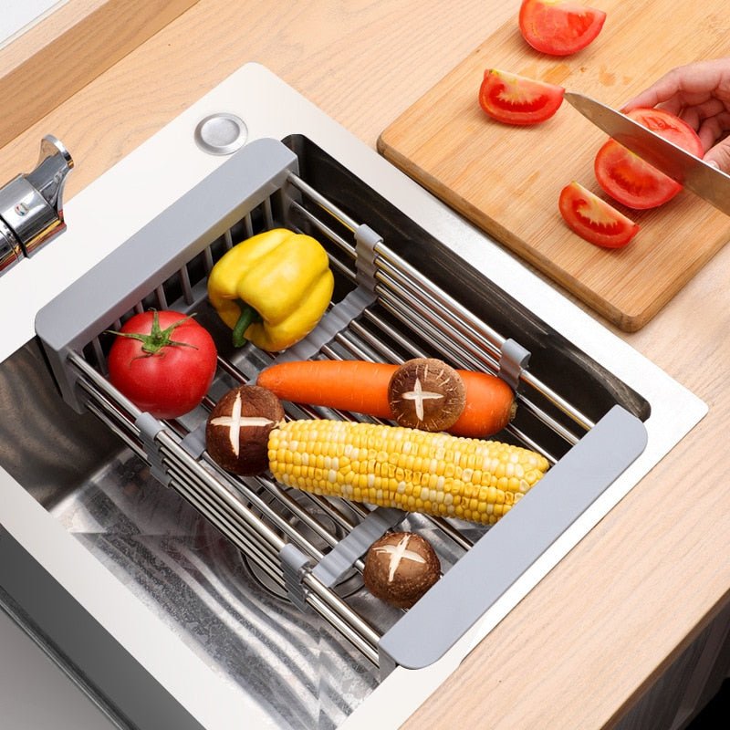 Stainless Steel Sink Basket - LightsBetter