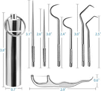 Thumbnail for Stainless Steel Toothpick Set - LightsBetter
