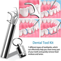 Thumbnail for Stainless Steel Toothpick Set - LightsBetter