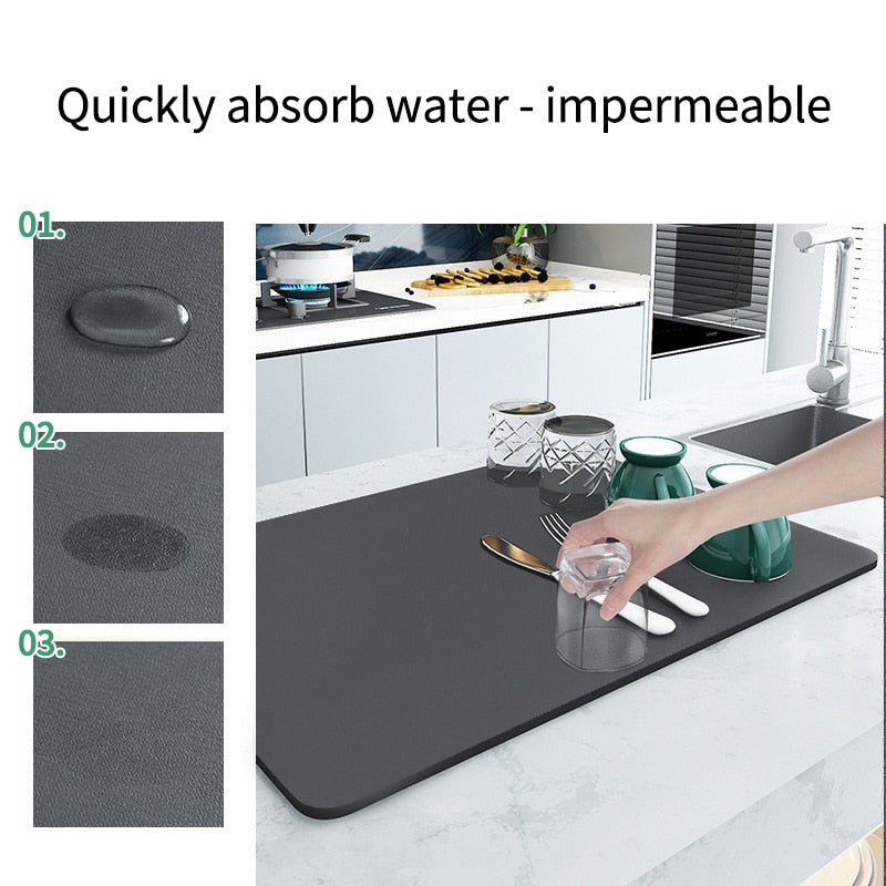 Supper Absorbent Kitchen Mat - LightsBetter