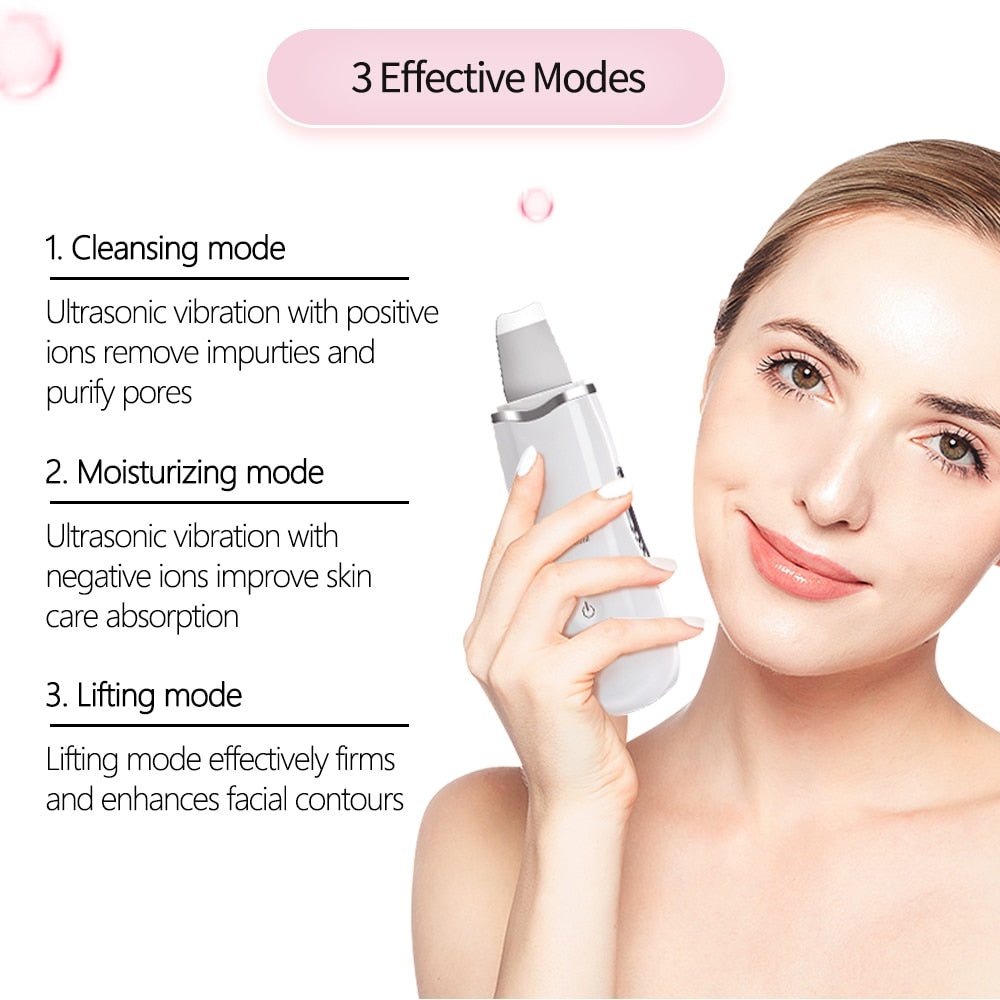 Ultrasonic Skin Scrubber - LightsBetter