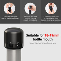 Thumbnail for Vacuum Wine Bottle Stopper - LightsBetter