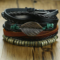 Thumbnail for Vnox Leather Bracelets - LightsBetter
