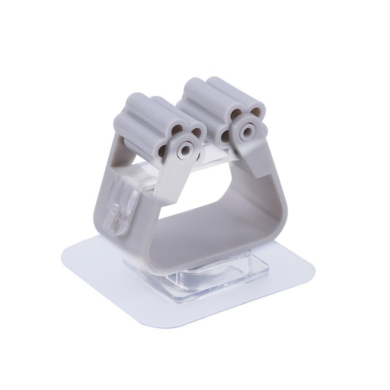 Wall Mounted Mop Broom Holder - LightsBetter
