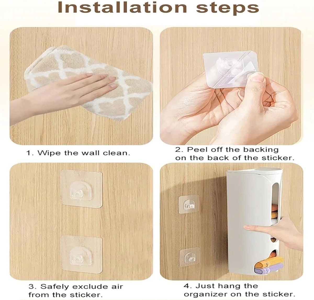 Wall-Mounted Organizer V - LightsBetter