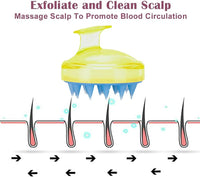 Thumbnail for Washing Hair Scalp Massager - LightsBetter