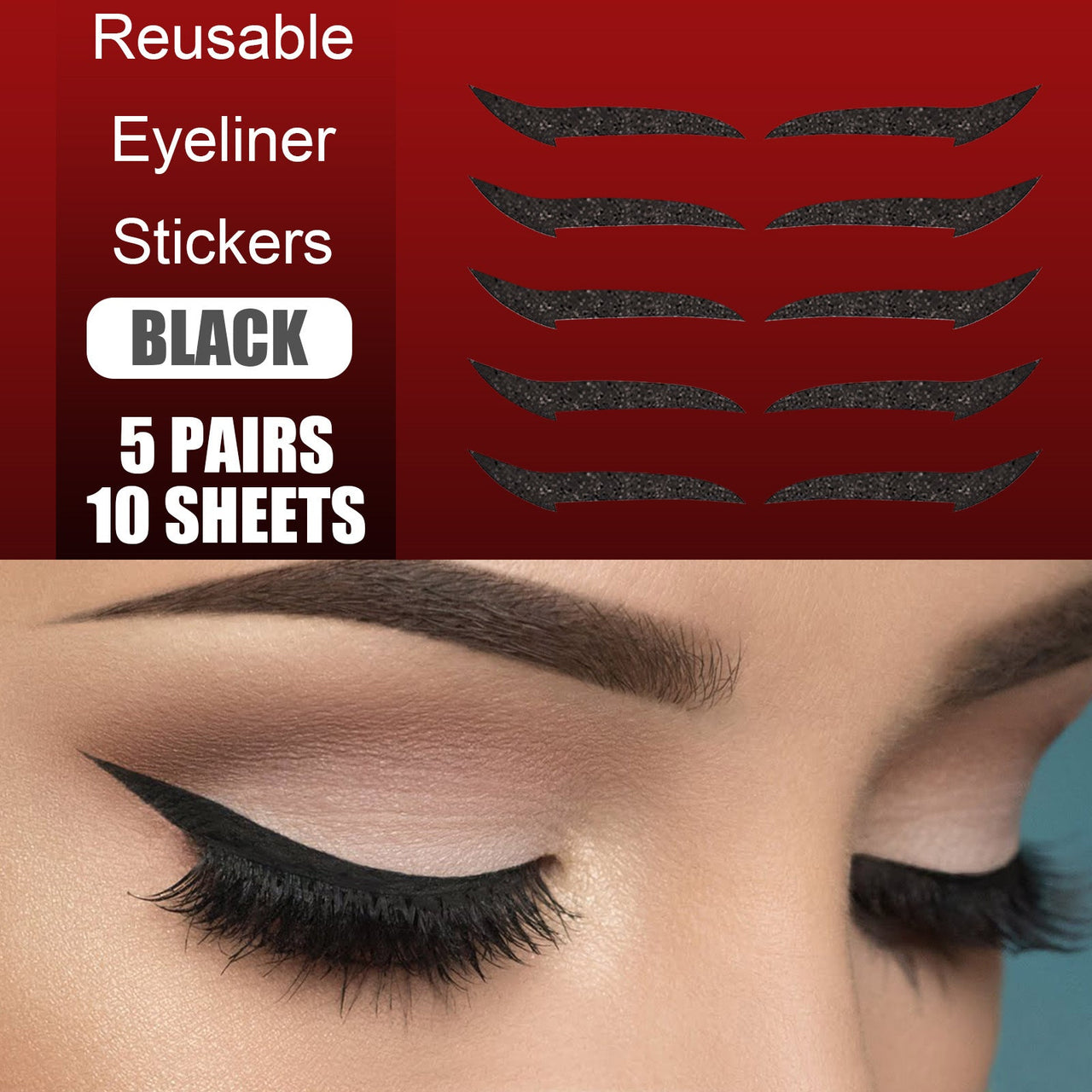 Waterproof Eyeliner Sticker - LightsBetter
