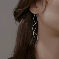 Thumbnail for Wave Threader Earrings - LightsBetter