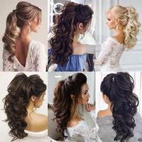 Thumbnail for Wavy Ponytail Hair Extension Clip - LightsBetter