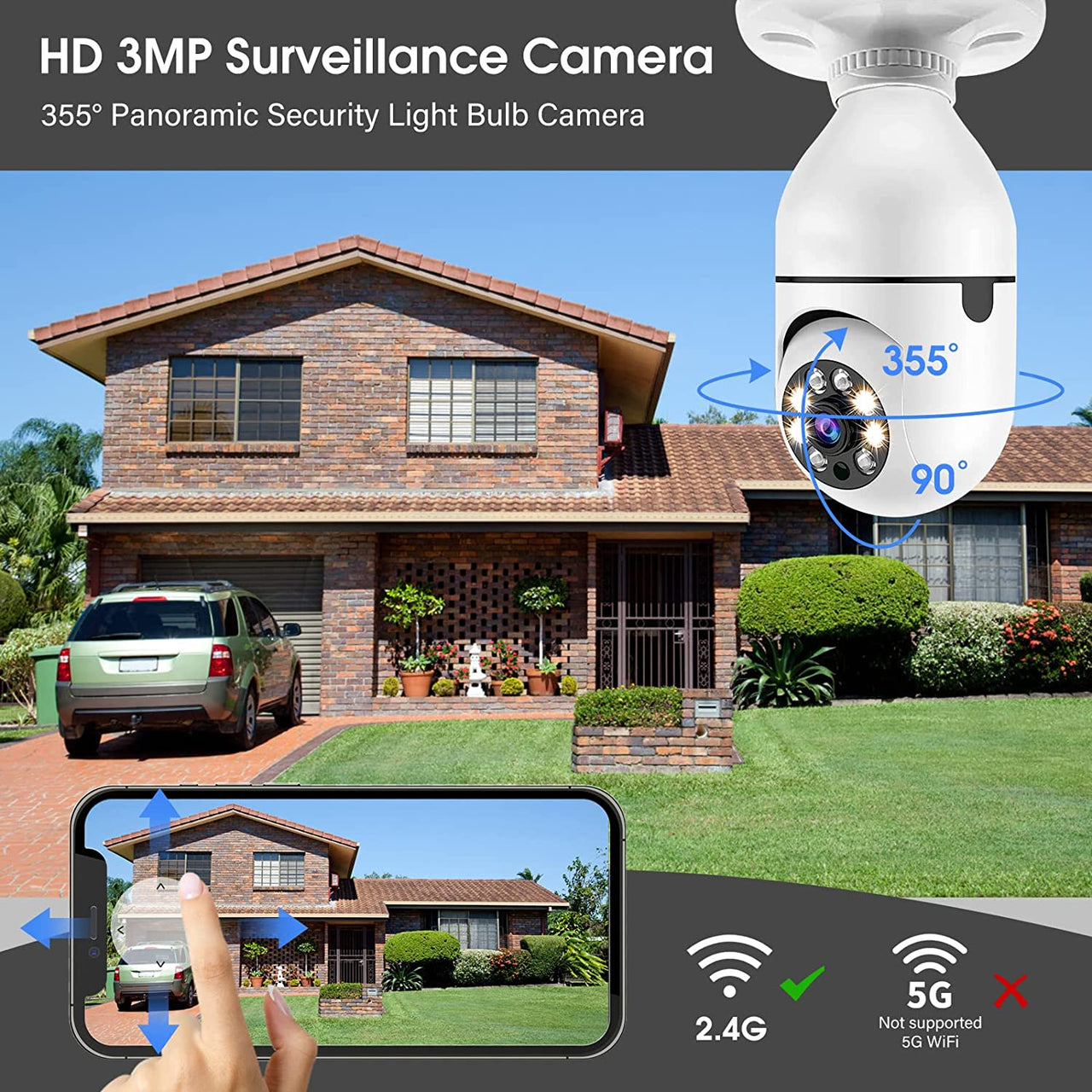 Wifi Bulb Camera - LightsBetter