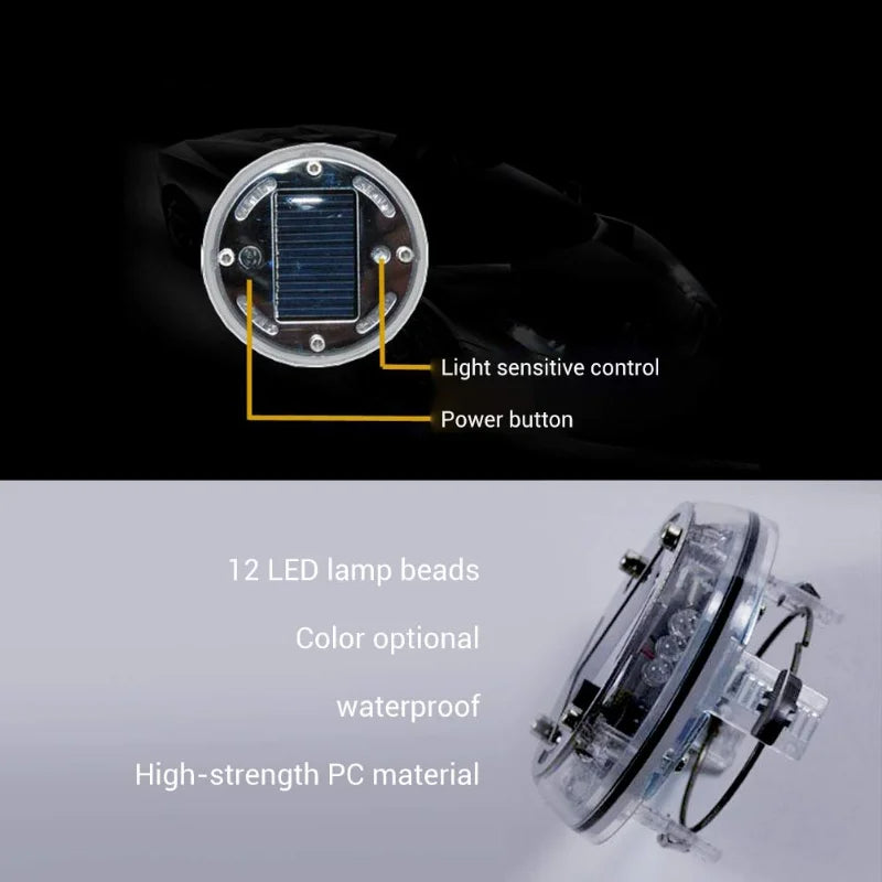 Solar Smart Tire Light/New Arrival - LightsBetter