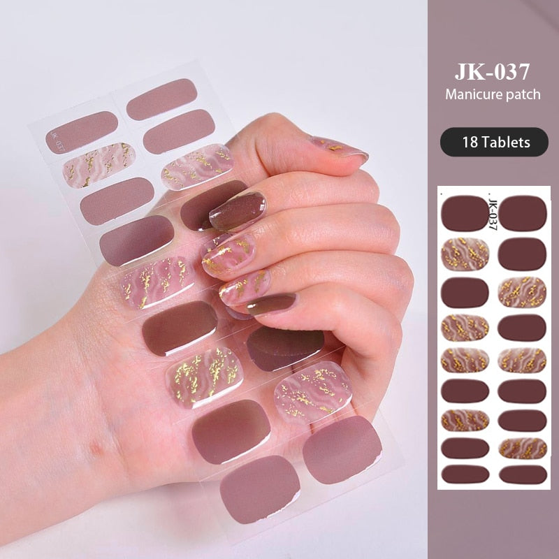Semi-Cured Gel Nail Patch