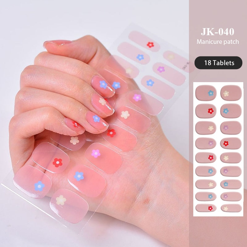 Semi-Cured Gel Nail Patch