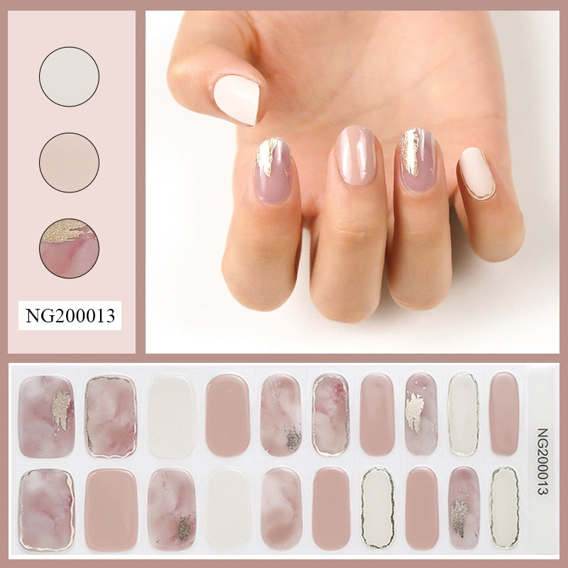 Semi-Cured Gel Nail Patch