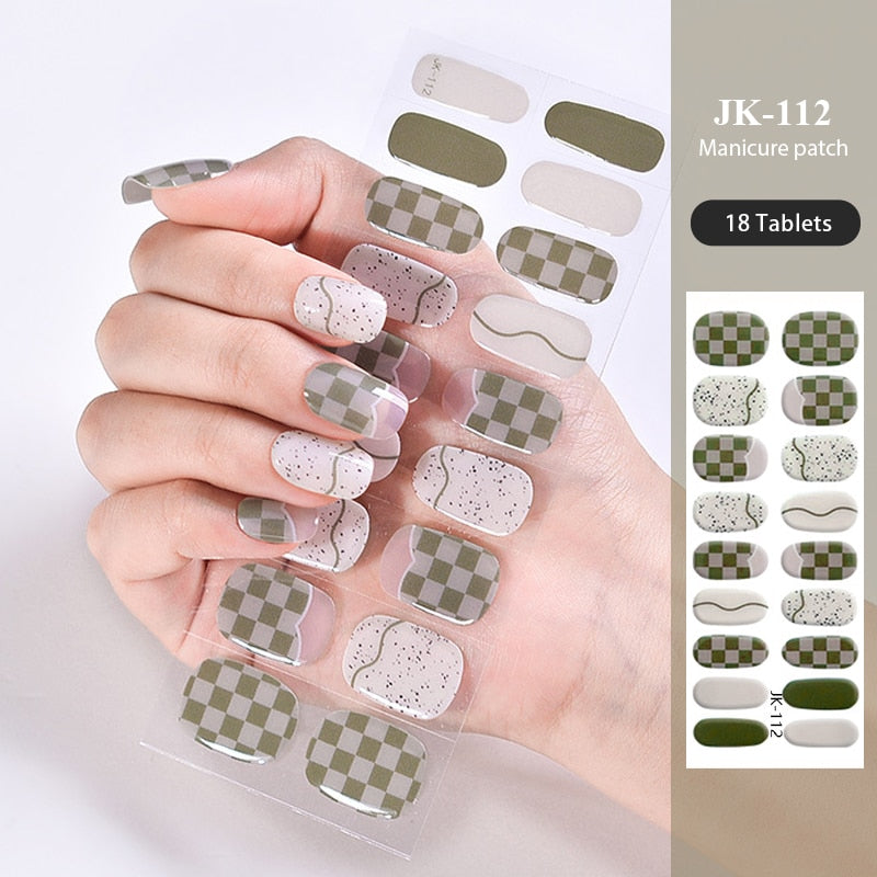 Semi-Cured Gel Nail Patch