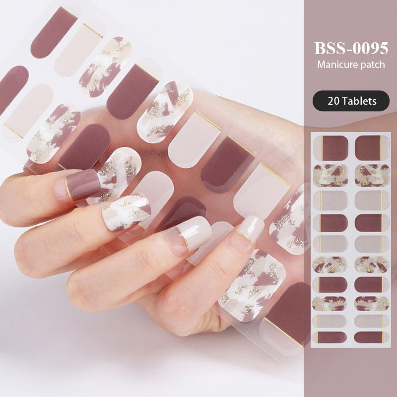 Semi-Cured Gel Nail Patch
