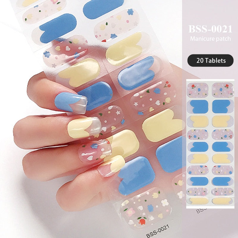 Semi-Cured Gel Nail Patch
