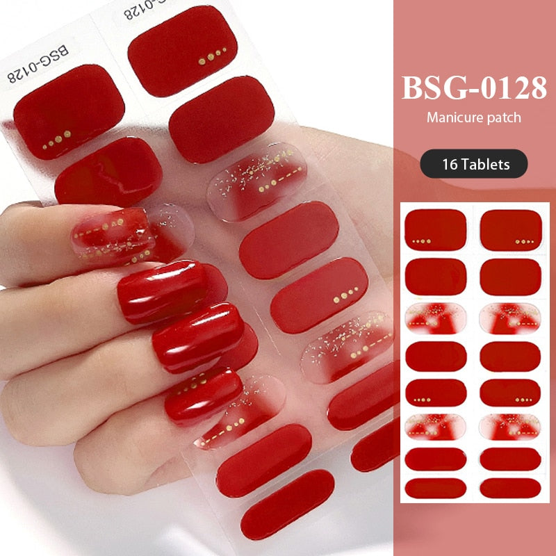 Semi-Cured Gel Nail Patch