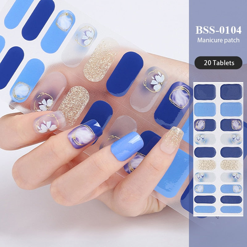Semi-Cured Gel Nail Patch