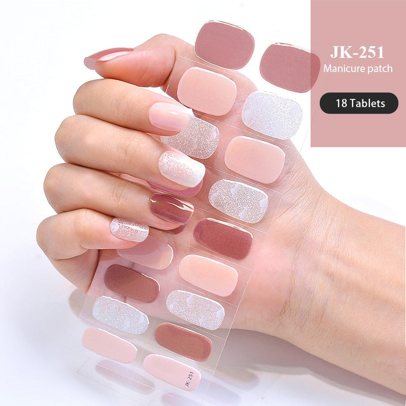 Semi-Cured Gel Nail Patch