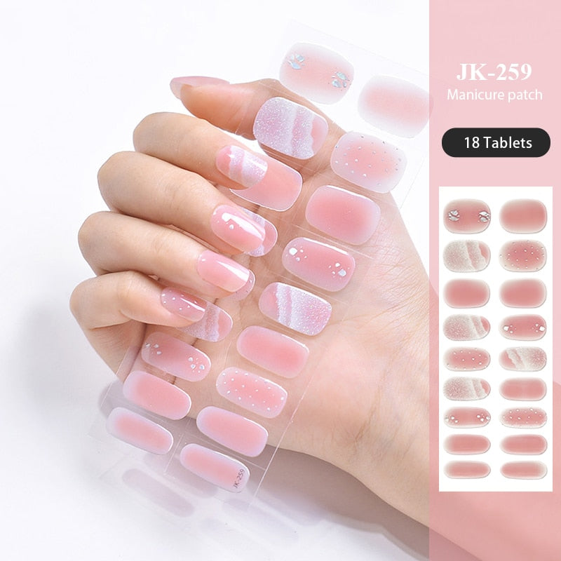 Semi-Cured Gel Nail Patch