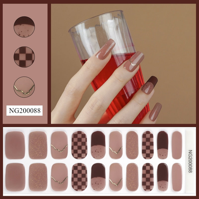 Semi-Cured Gel Nail Patch