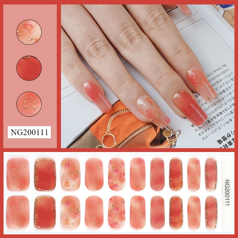 Semi-Cured Gel Nail Patch