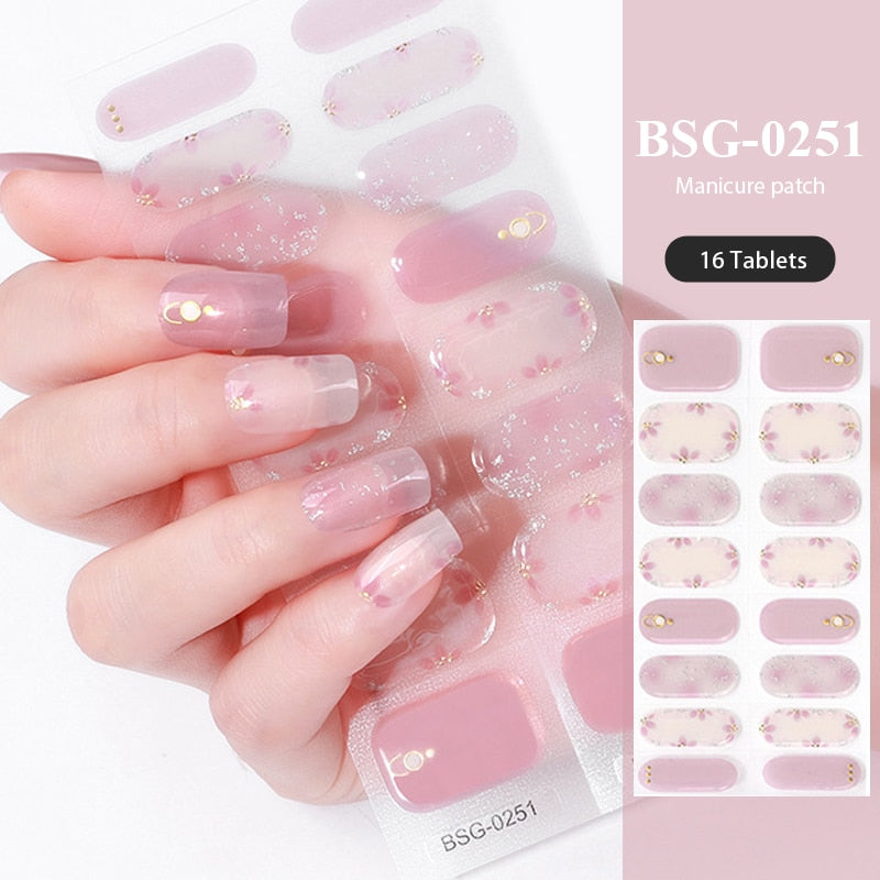 Semi-Cured Gel Nail Patch
