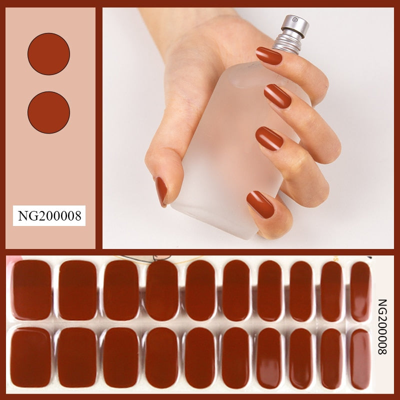 Semi-Cured Gel Nail Patch