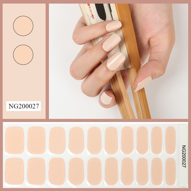 Semi-Cured Gel Nail Patch