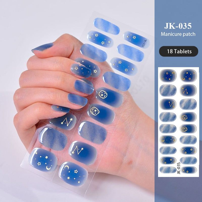 Semi-Cured Gel Nail Patch