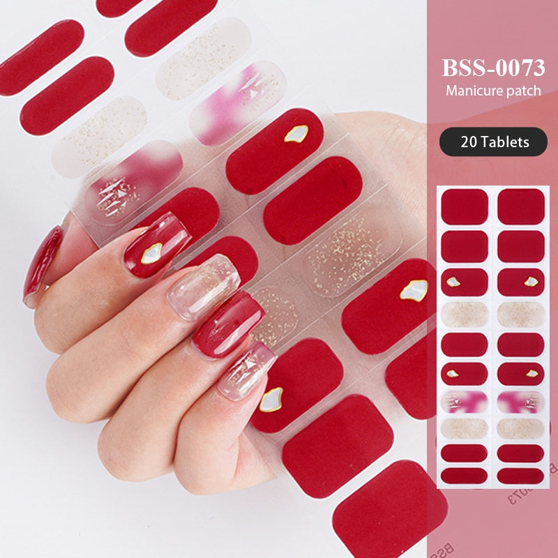 Semi-Cured Gel Nail Patch