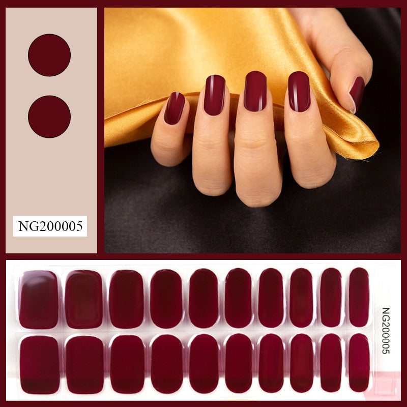 Semi-Cured Gel Nail Patch