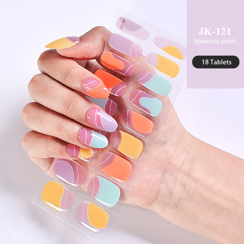 Semi-Cured Gel Nail Patch