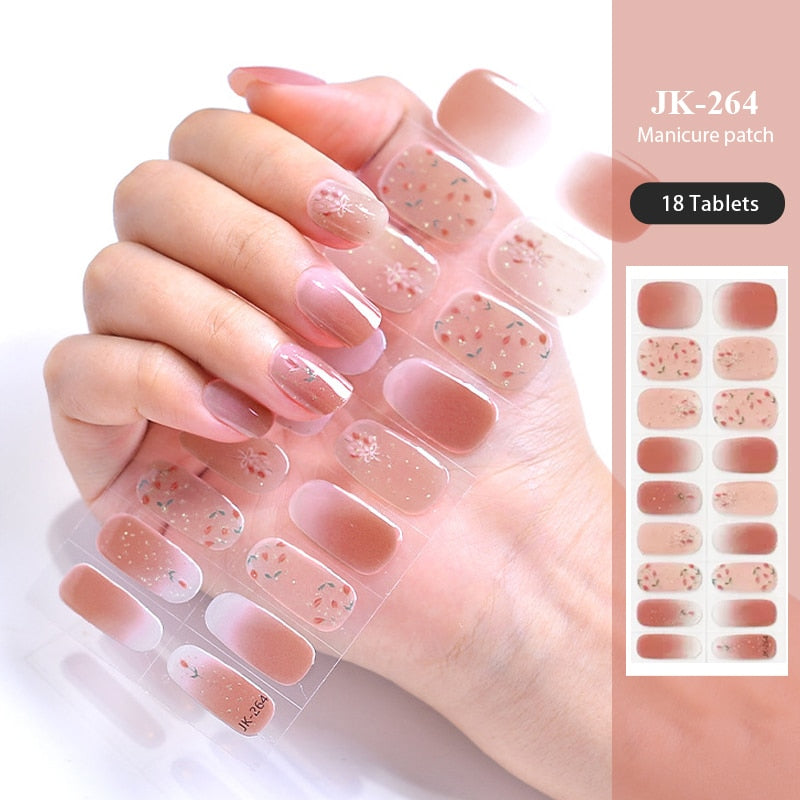 Semi-Cured Gel Nail Patch
